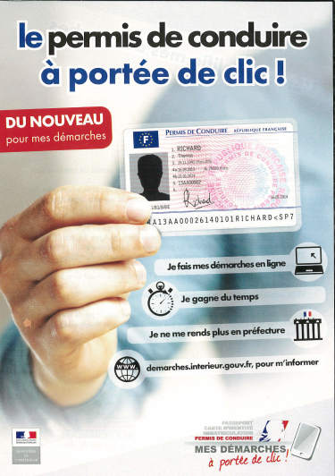 Démarche permis de conduire 2