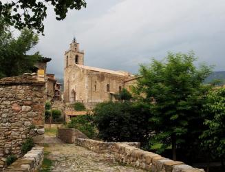 Eglise Sant Esteve à Bagà, Espagne