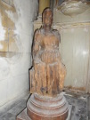 Statue de la vierge enceinte, église Saint Félix, Laroque des Albères