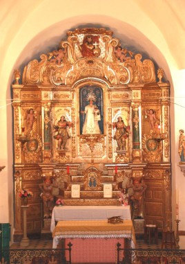 Le retable de la chapelle de Tanya, Laroque des Albères
