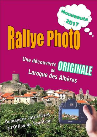 affiche rallye photo laroque des albères